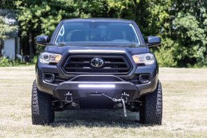 Toyota Tacoma Front Bumper - Rough Country - Hybrid with 20